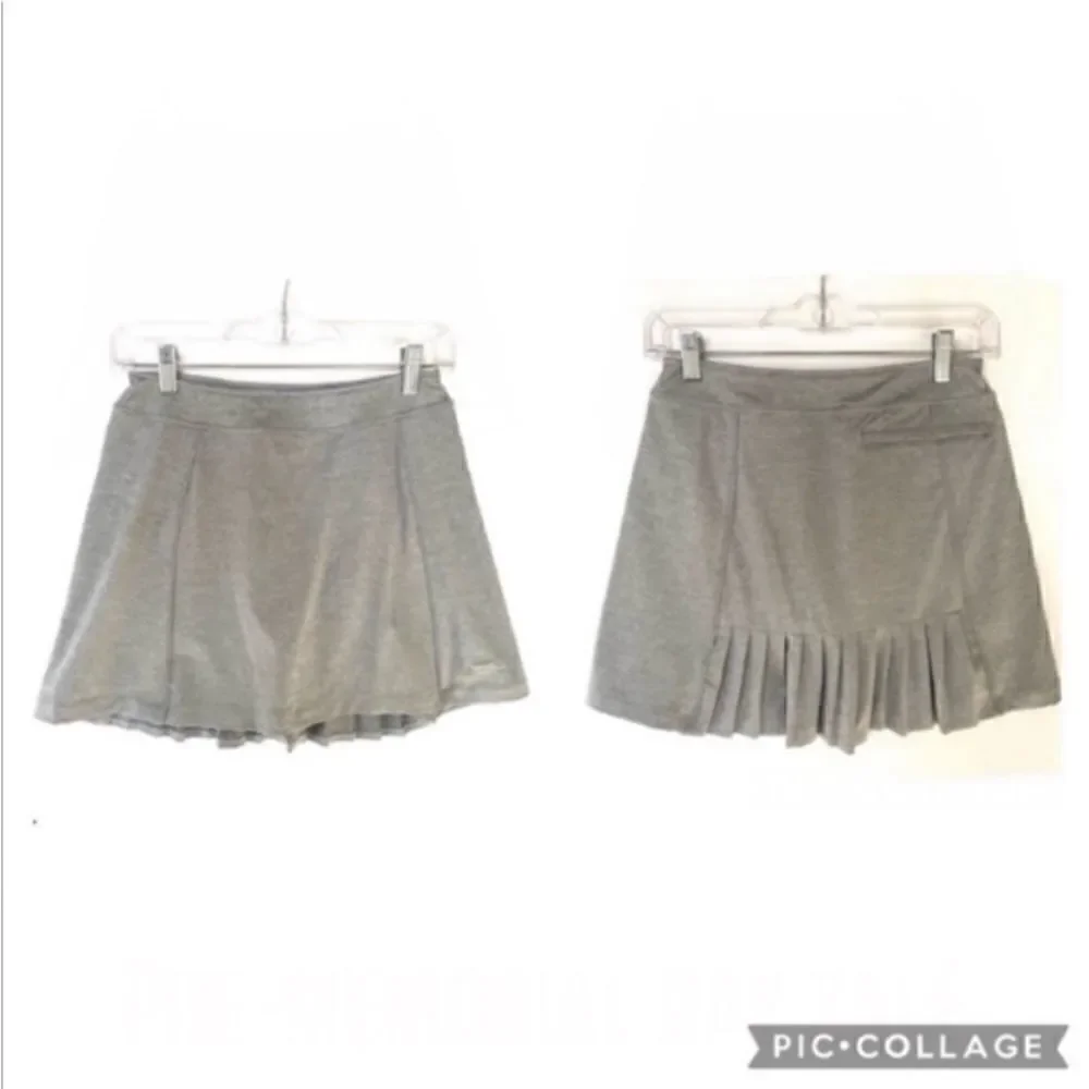 Slazenger Pleat Back Golf Skort Gray EUC XS